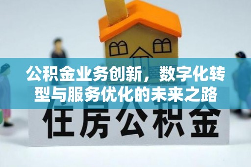 文昌公积金业务创新，数字化转型与服务优化的未来之路