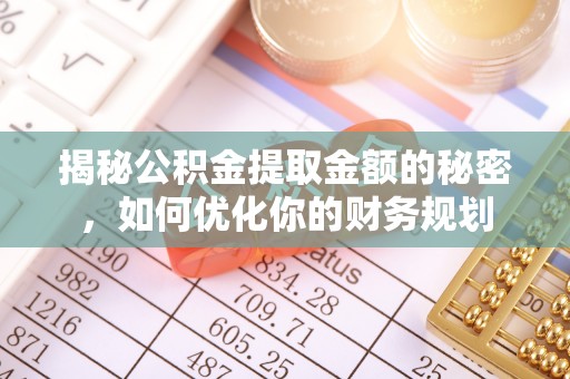 文昌揭秘公积金提取金额的秘密，如何优化你的财务规划