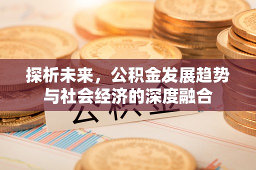 文昌探析未来，公积金发展趋势与社会经济的深度融合