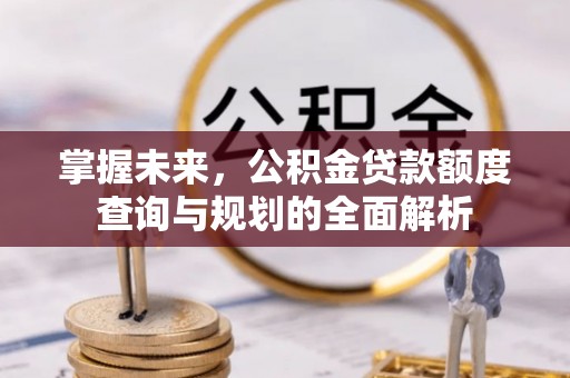 文昌掌握未来，公积金贷款额度查询与规划的全面解析