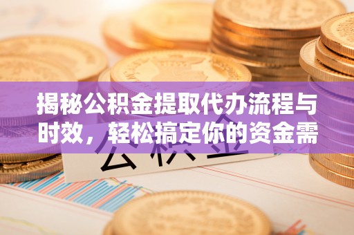 文昌揭秘公积金提取代办流程与时效，轻松搞定你的资金需求