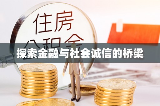 文昌探索金融与社会诚信的桥梁