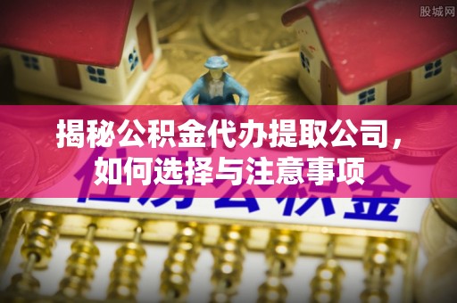 文昌揭秘公积金代办提取公司，如何选择与注意事项